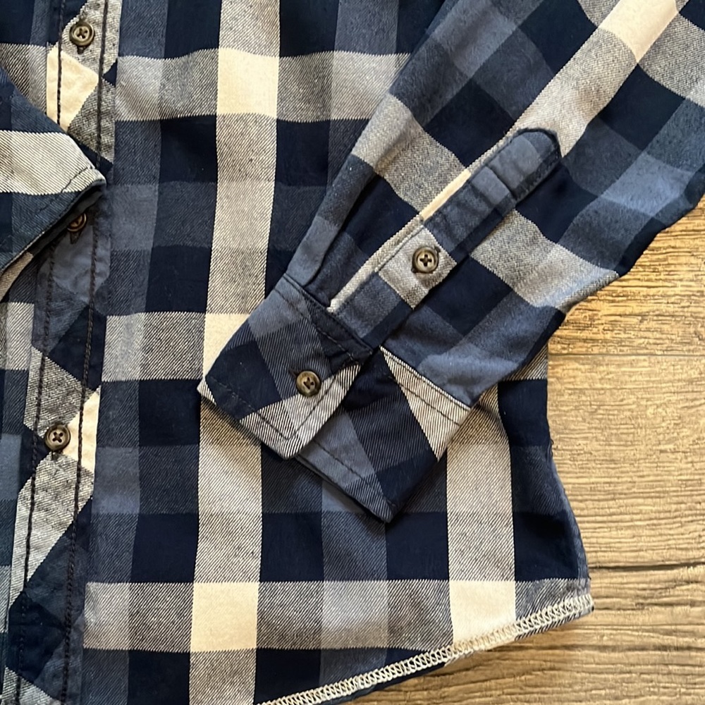 Mens Flannel Beans+Bones Shirt Size Small Excellent Condition - Picture 4 of 7